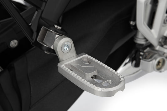 Vario footrest EVO1 (pair) - silver