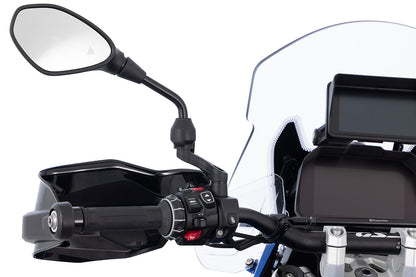 Mirror Adapter up + wide - Set - black