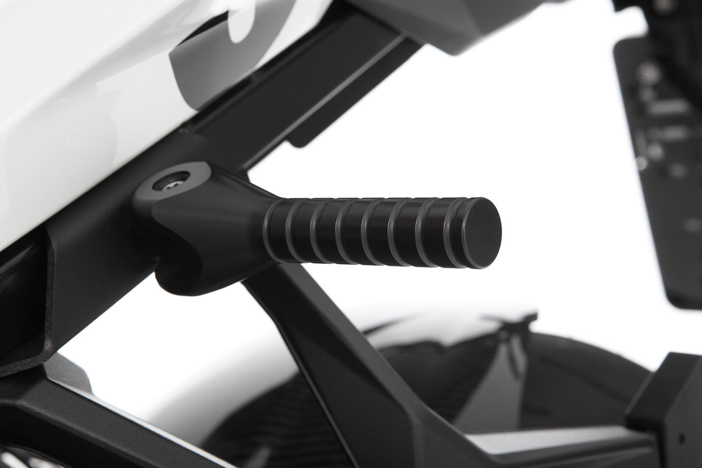 fold-away lifting handle - black