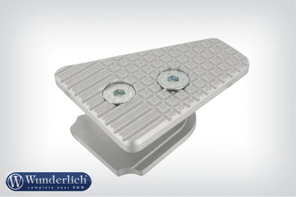 Brake lever extension  silver