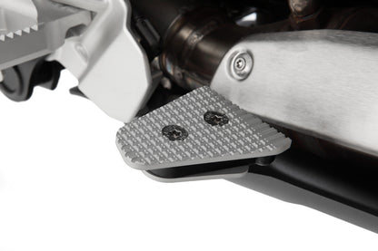 brake lever enlargement - silver