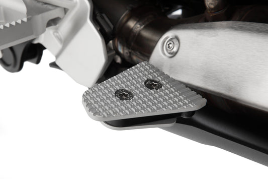 brake lever enlargement - silver