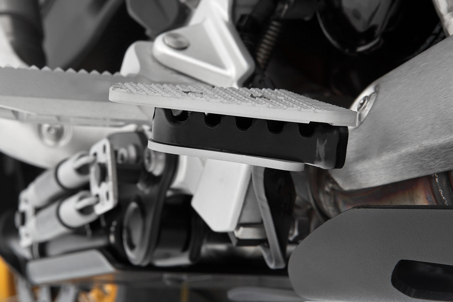 brake lever enlargement - silver