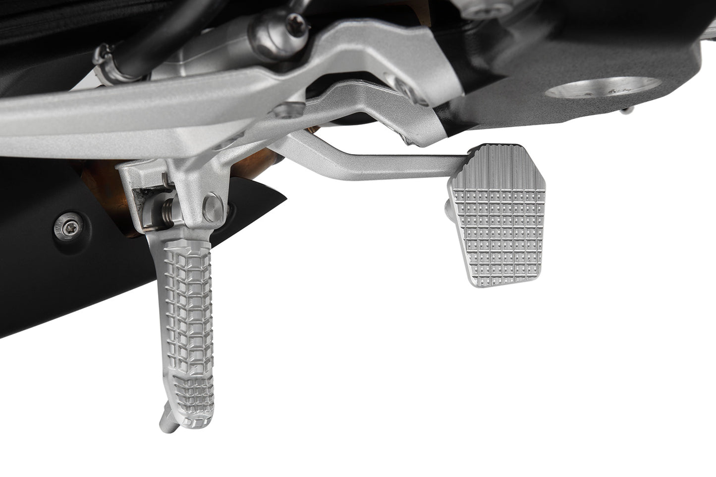 brake lever enlargement - silver