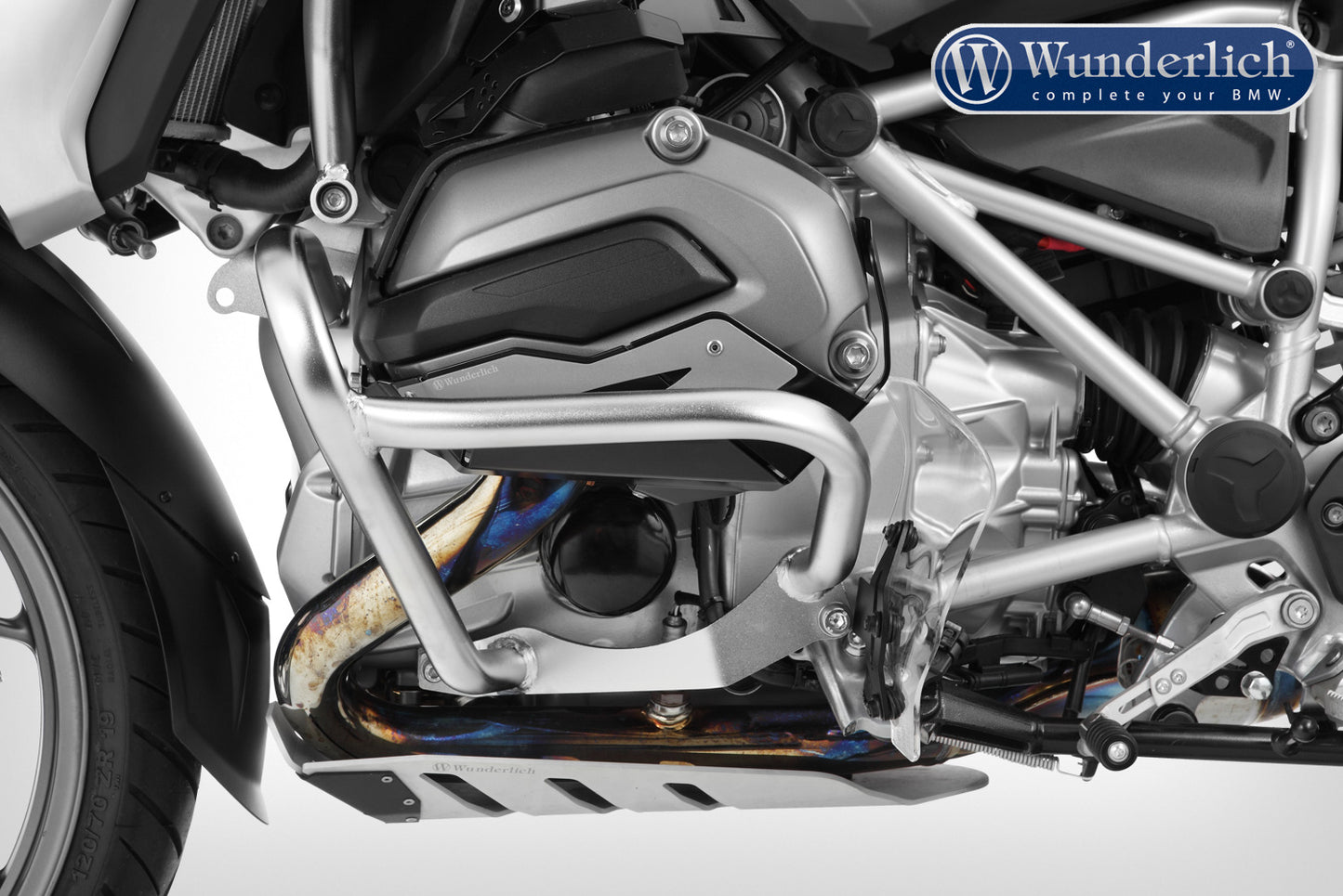 engine protection bar - stainless steel