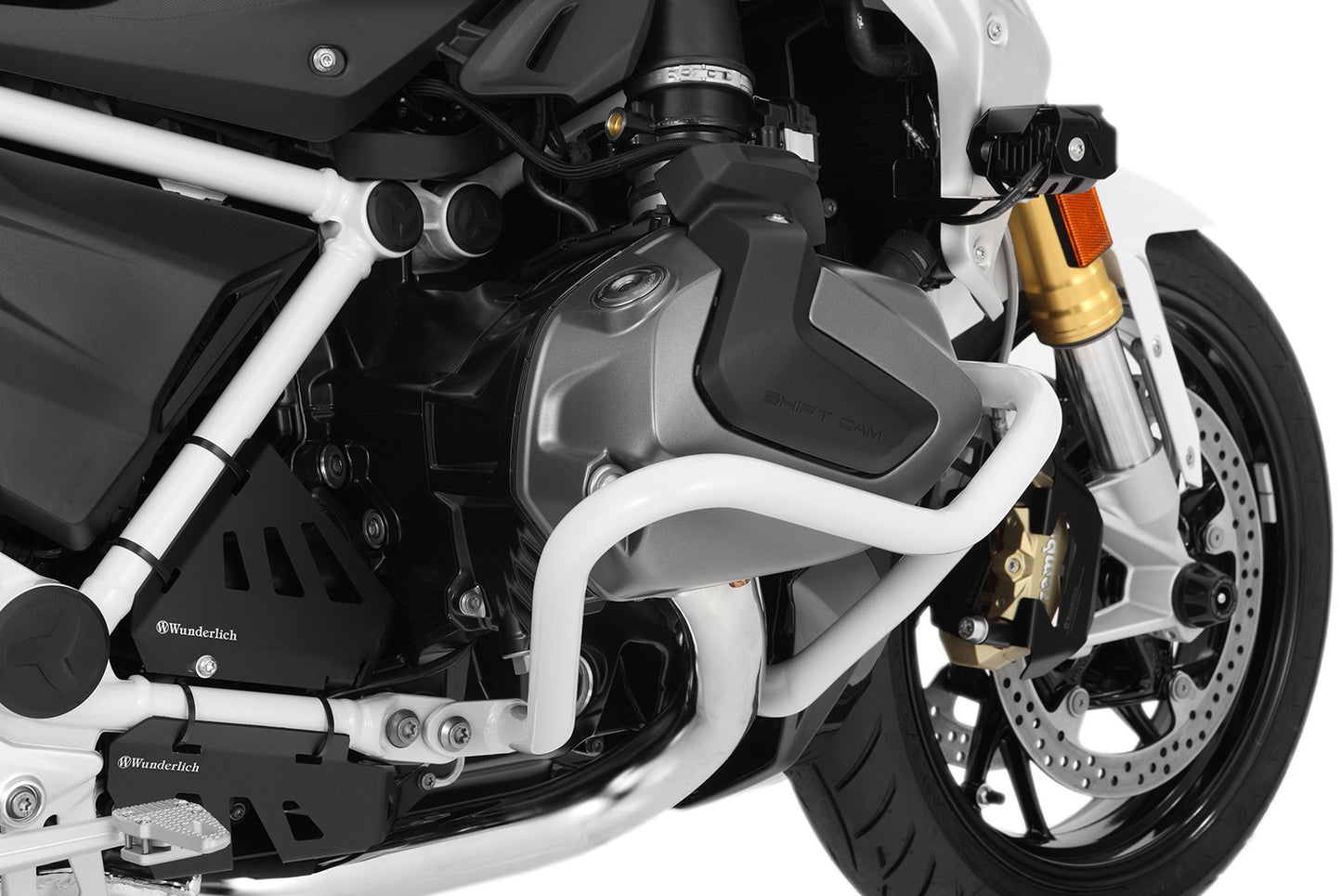 Engine protection bar - white