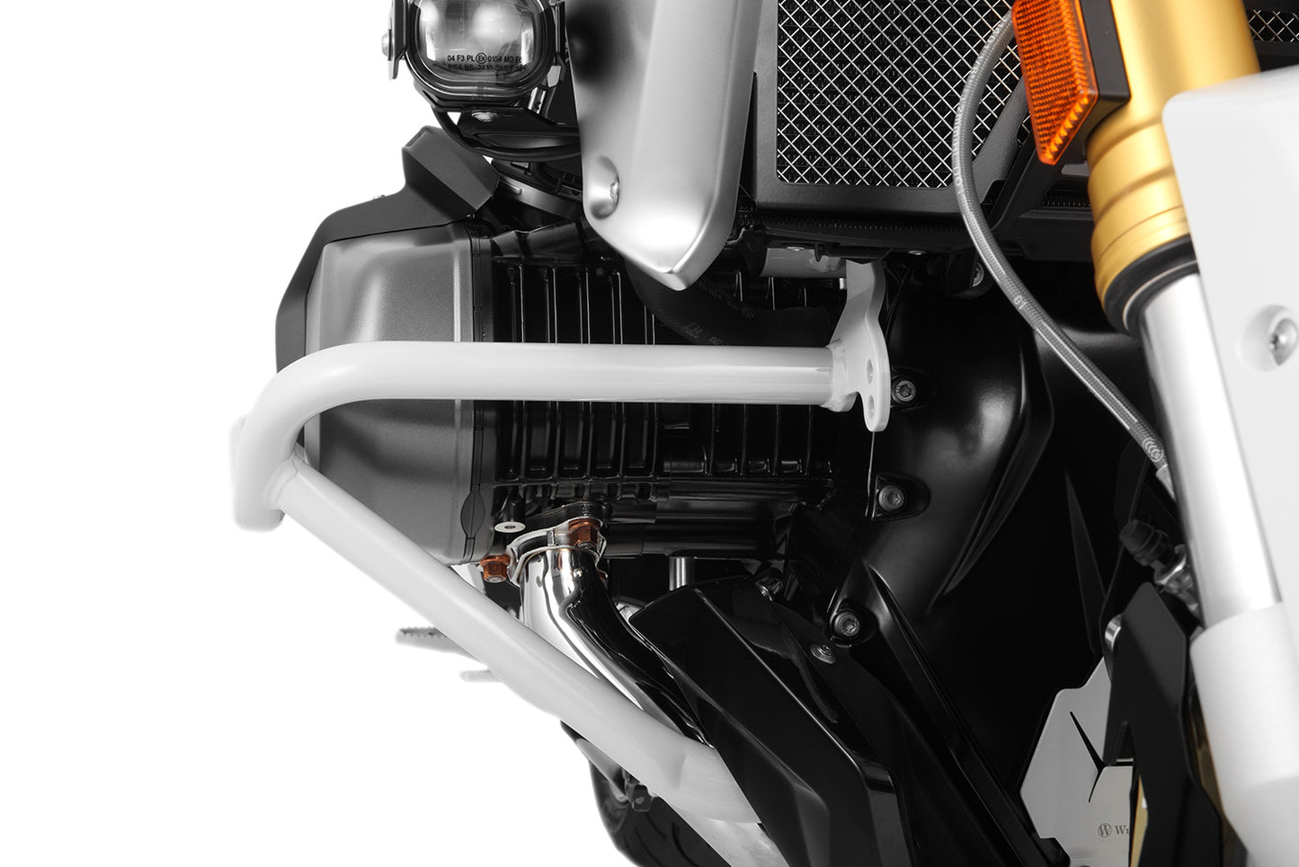 Engine protection bar - white