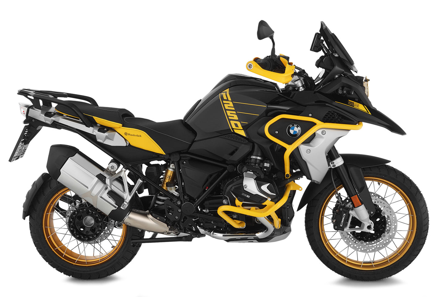 Engine protection bar VA - yellow | Edition 40 Years GS