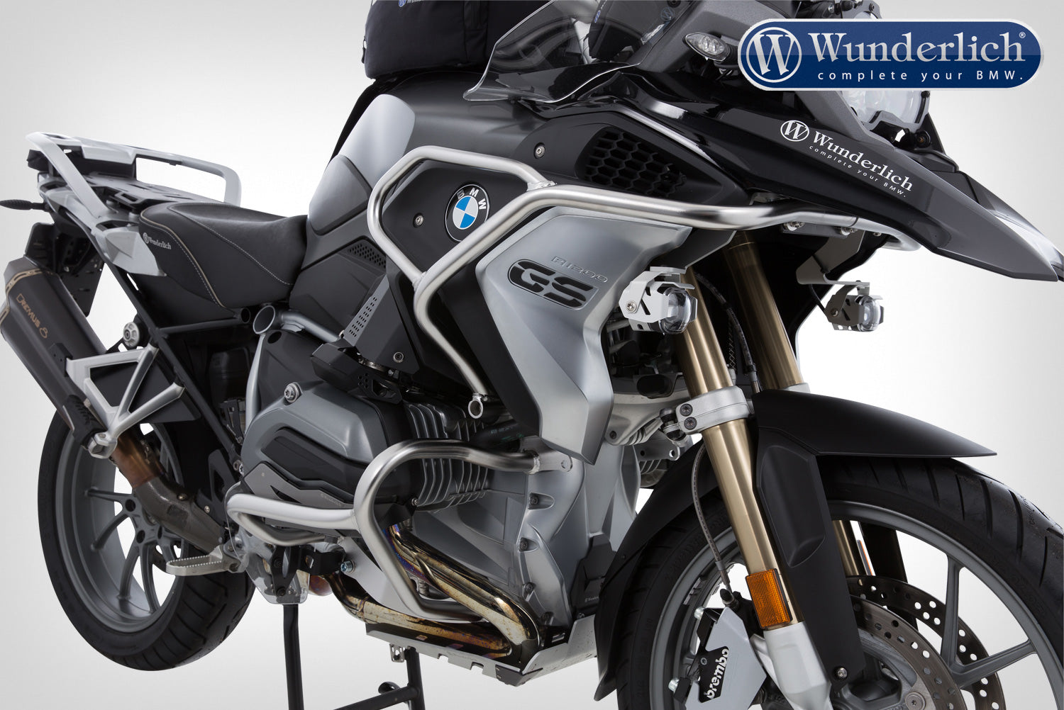 Stainless steel tank crash bar Adventure Style  stainless steel