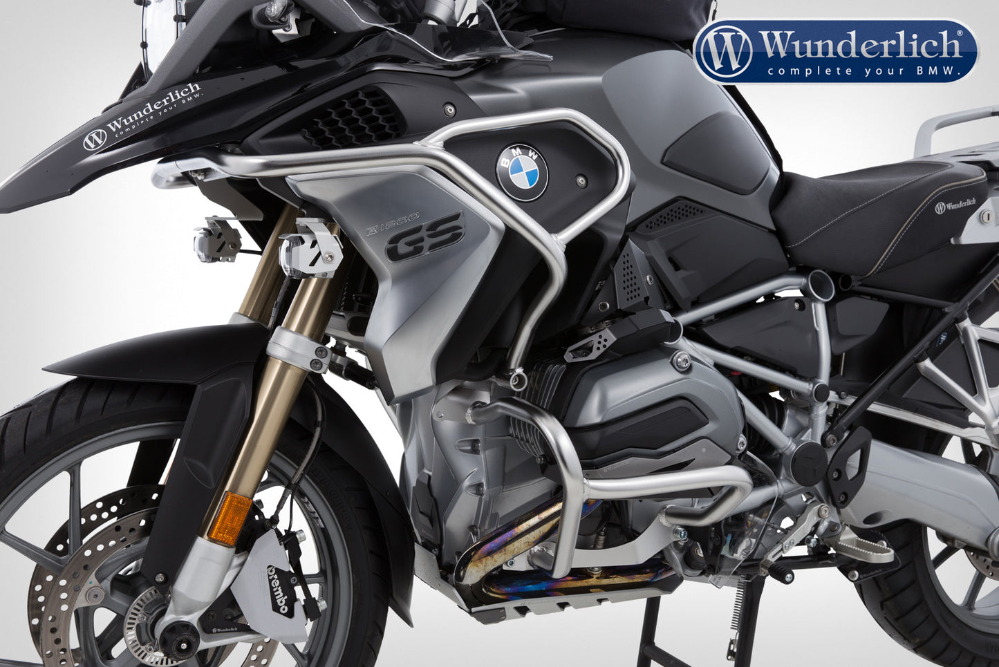 Stainless steel tank crash bar Adventure Style  stainless steel