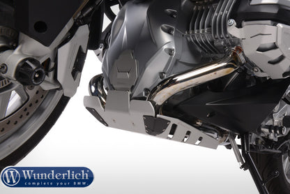 Engine protection plates Dakar - silver