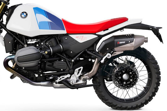 High-mounted Exhaust Unit Garage-Akrapovic R 12 G/S - titanium