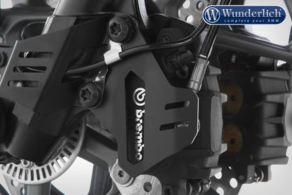 front brake caliper cover set - black