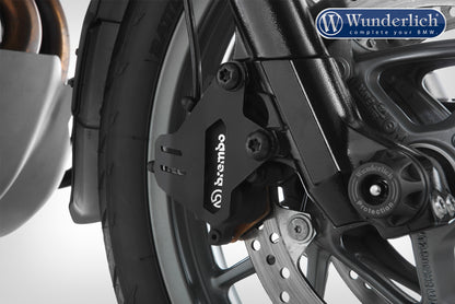 front brake caliper cover set - black