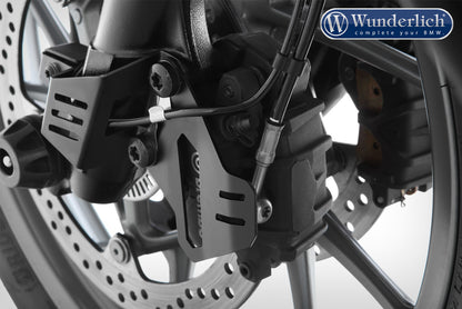 front brake caliper cover set - black