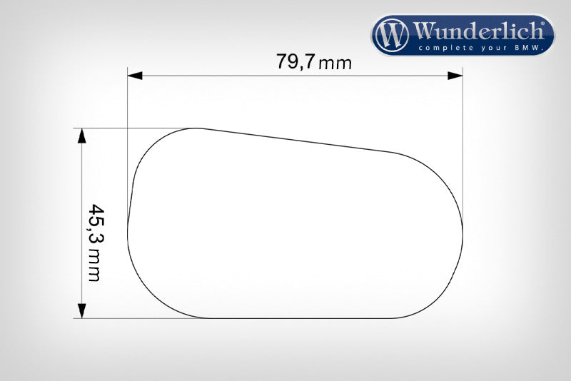 Side stand enlarger for low suspension