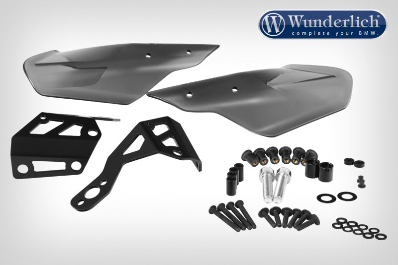 Wunderlich Hand guards CLEAR-PROTECT - smoked grey