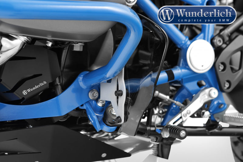 Foot protectors  smoked grey