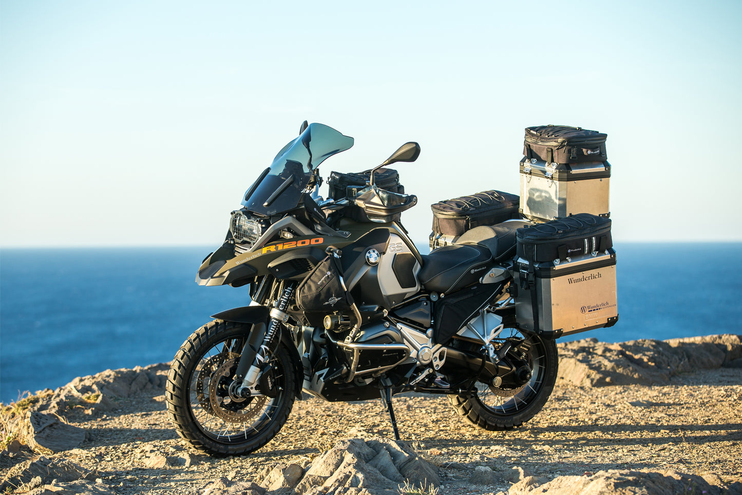 Tank pad set - black