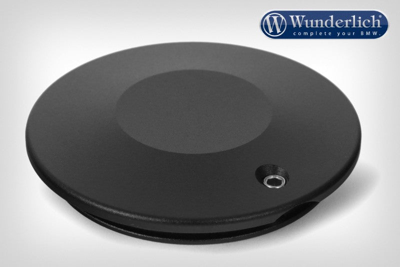 Swingarm Pivot Cover classic design - left - black