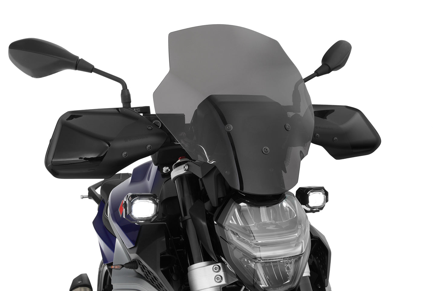 MICROFLOOTER LED auxiliary headlight - black