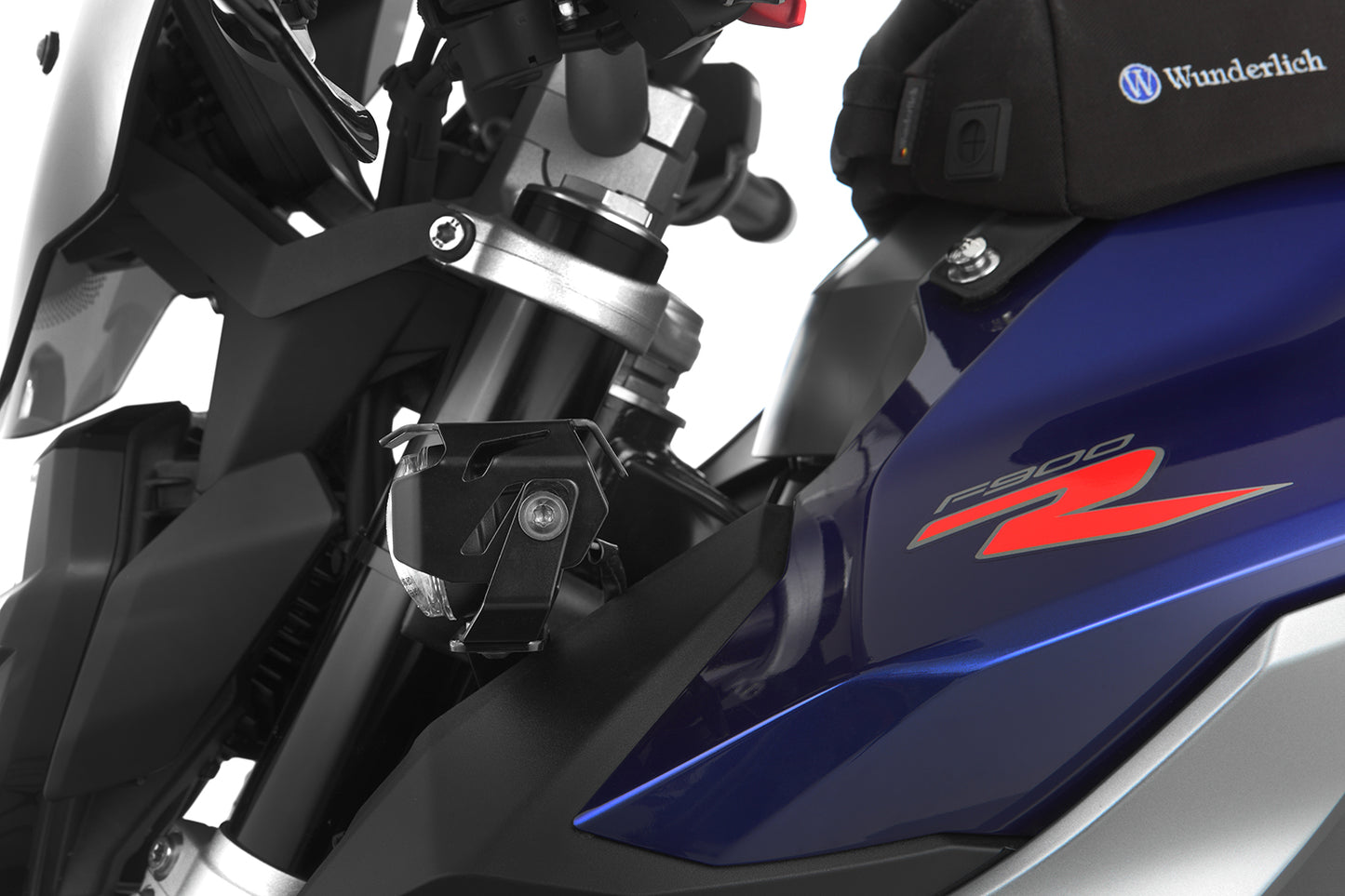 MICROFLOOTER LED auxiliary headlight - black