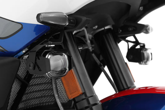 MICROFLOOTER LED auxiliary headlight - black