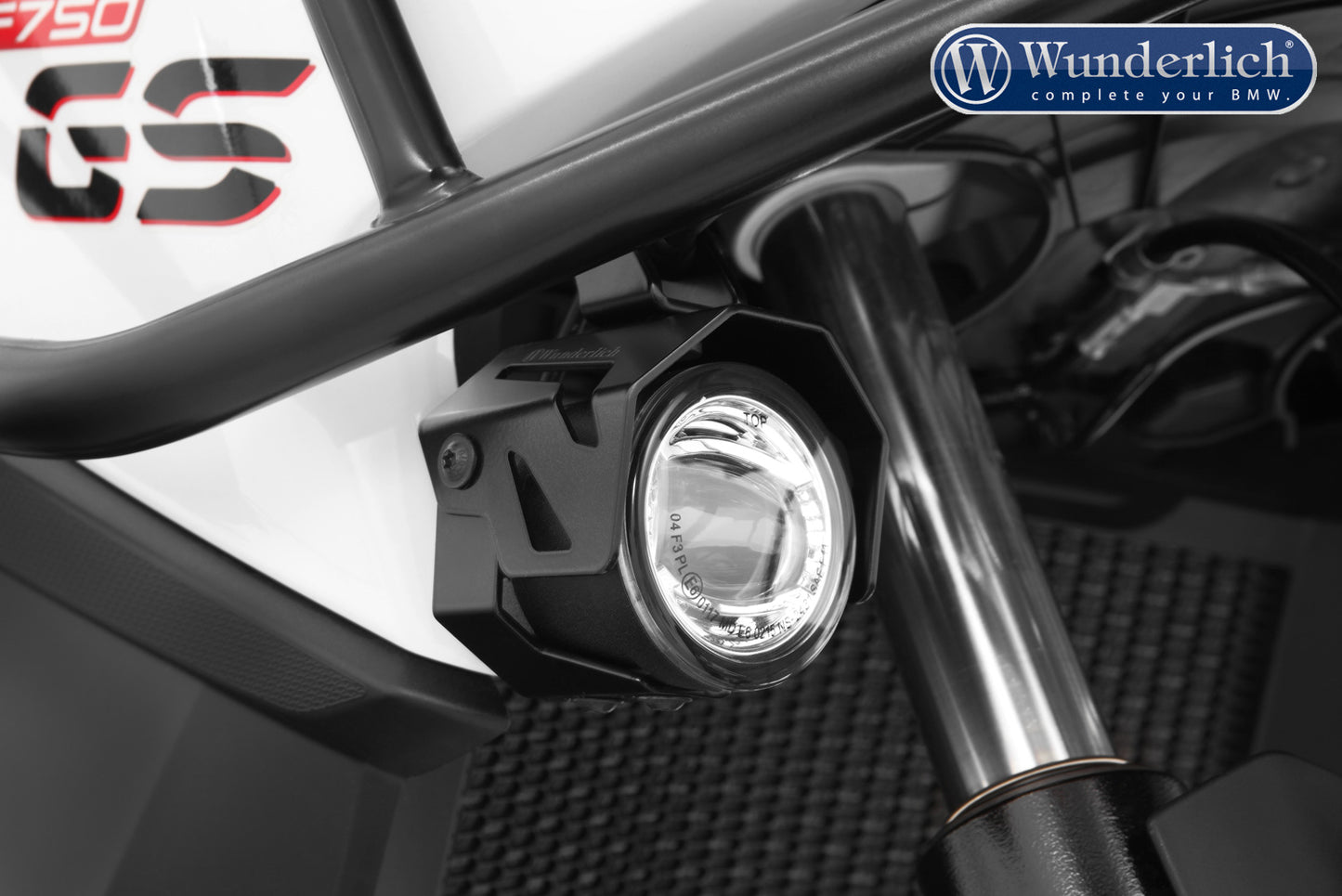 ATON LED auxiliary headlight - black