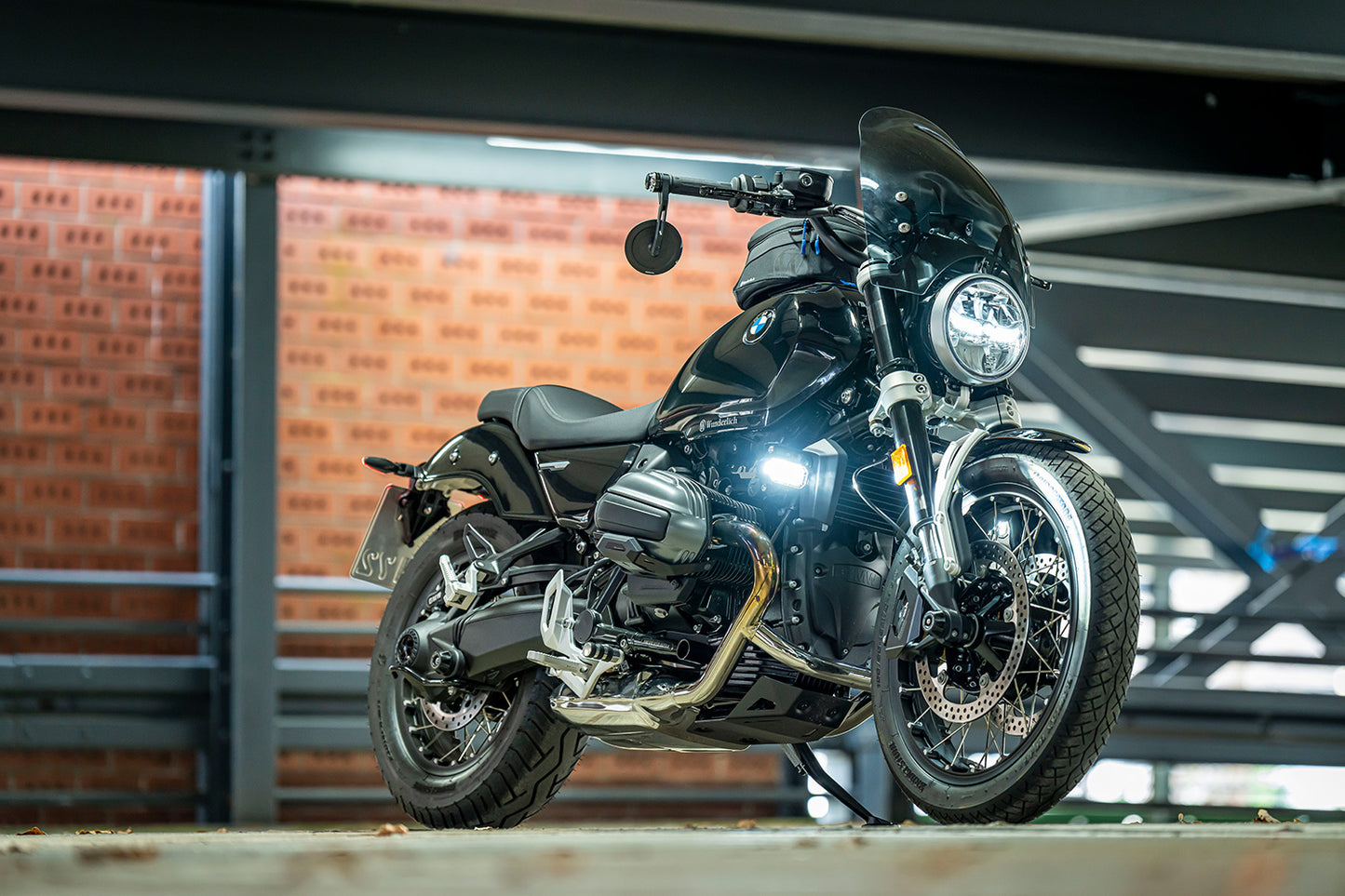 LED Auxiliary Lights MICROFLOOTER 3.0 R 12 - for vehicle mounting - black