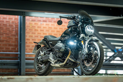 LED Auxiliary Lights MICROFLOOTER 3.0 R 12 - for vehicle mounting - black