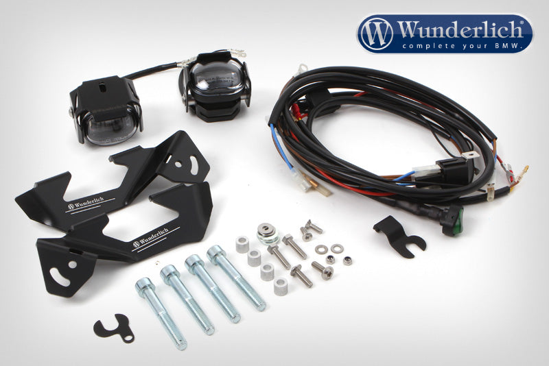 LED additional headlight LED MicroFlooter  black