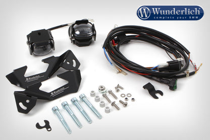 LED additional headlight LED MicroFlooter  black