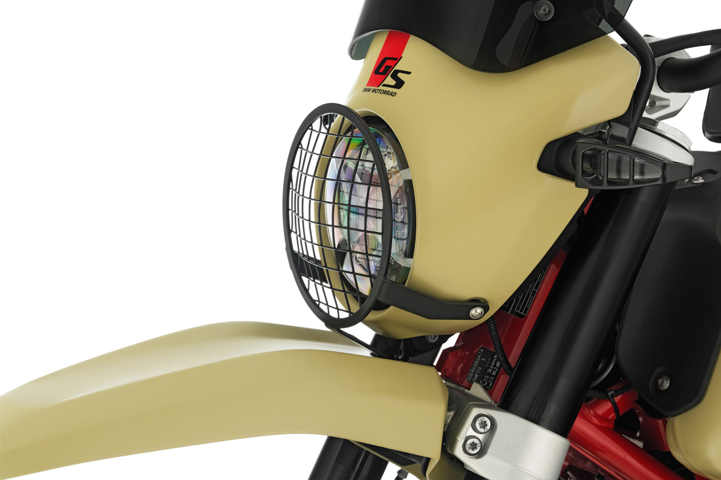 headlight guard grille R 12 G/S - black