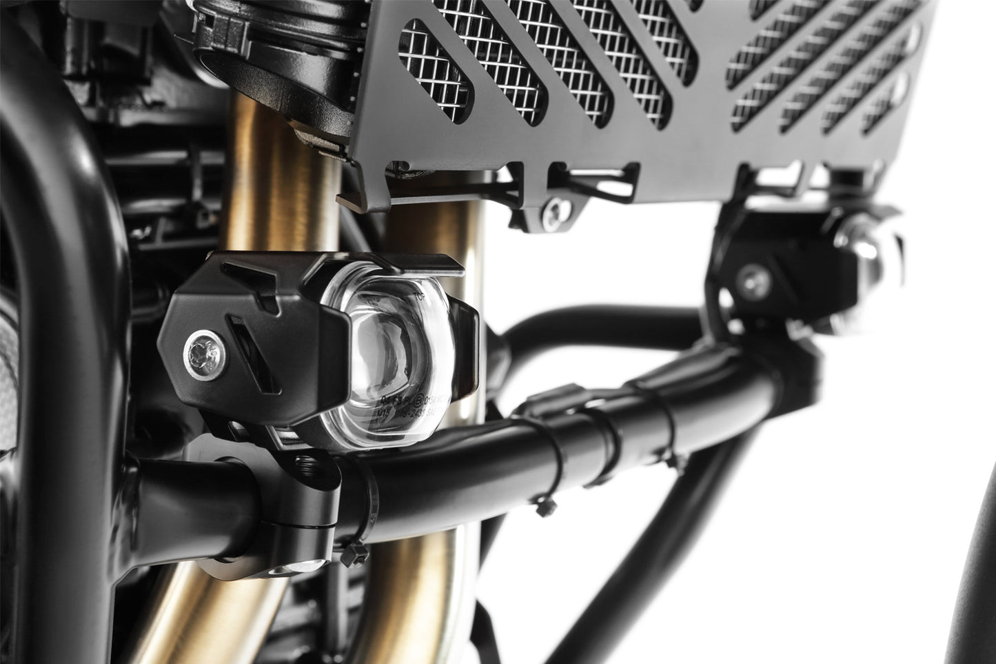 MICROFLOOTER LED auxiliary headlight for protection bar - black