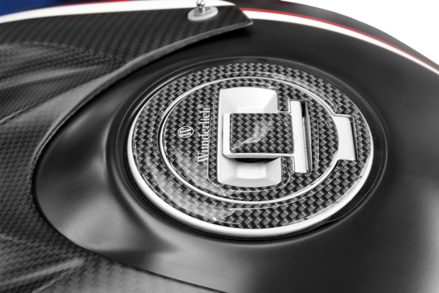 Filler cap cover carbon look - carbon optic