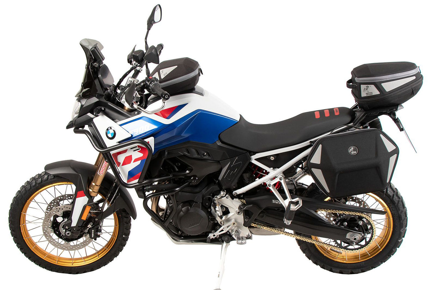 Hepco&Becker Minirack soft luggage rear rack F 900 GS - black