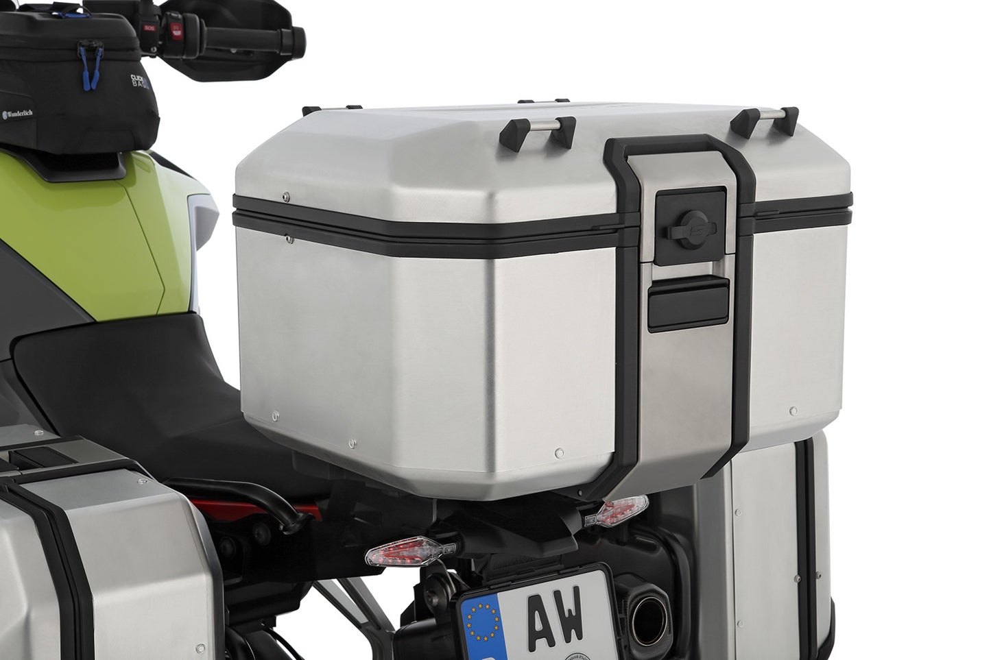 Topcase X-CASE X48 with standard lock - Piece - silver