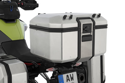 Topcase X-CASE X48 with standard lock - Piece - silver