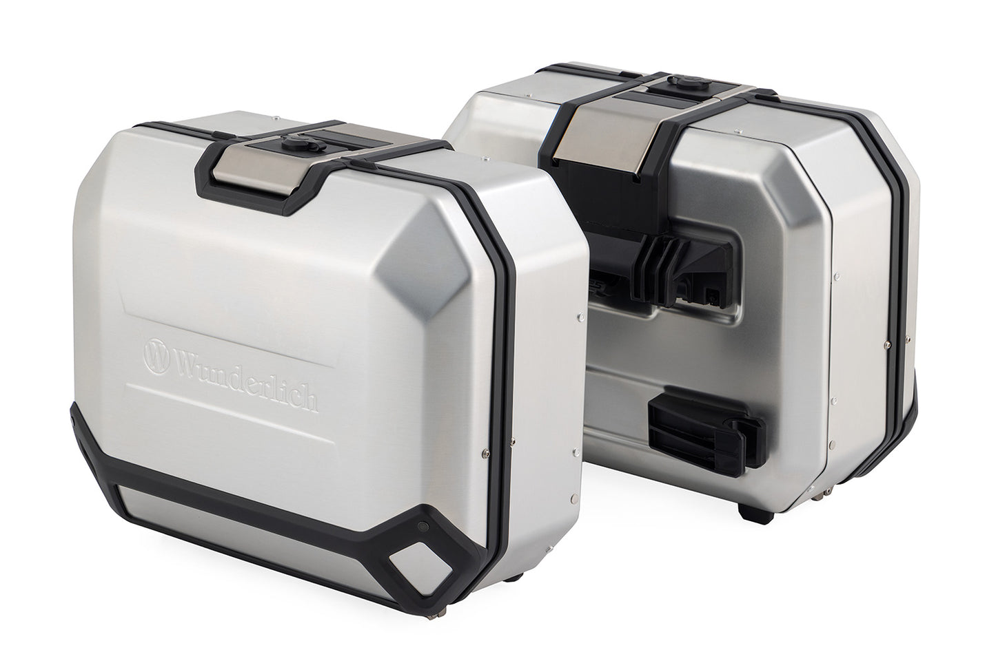 Suitcase Set X-CASE X36 with standard lock - Set - silver