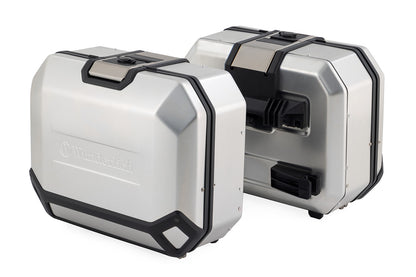 Suitcase Set X-CASE X36 with standard lock - Set - silver