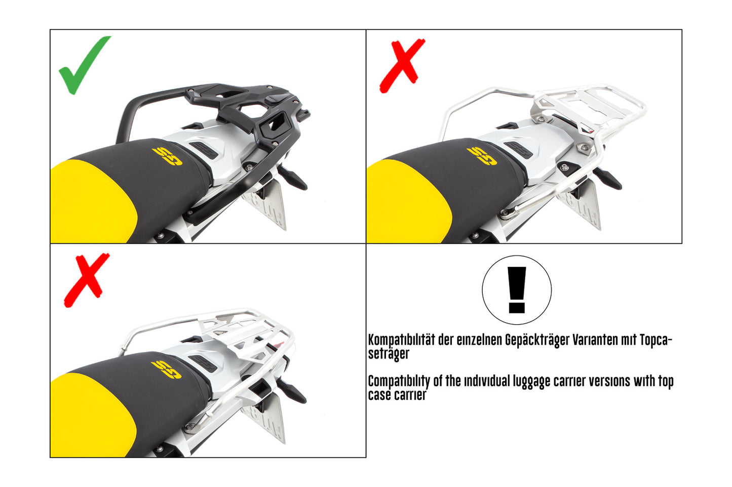 EXTREME top case carrier