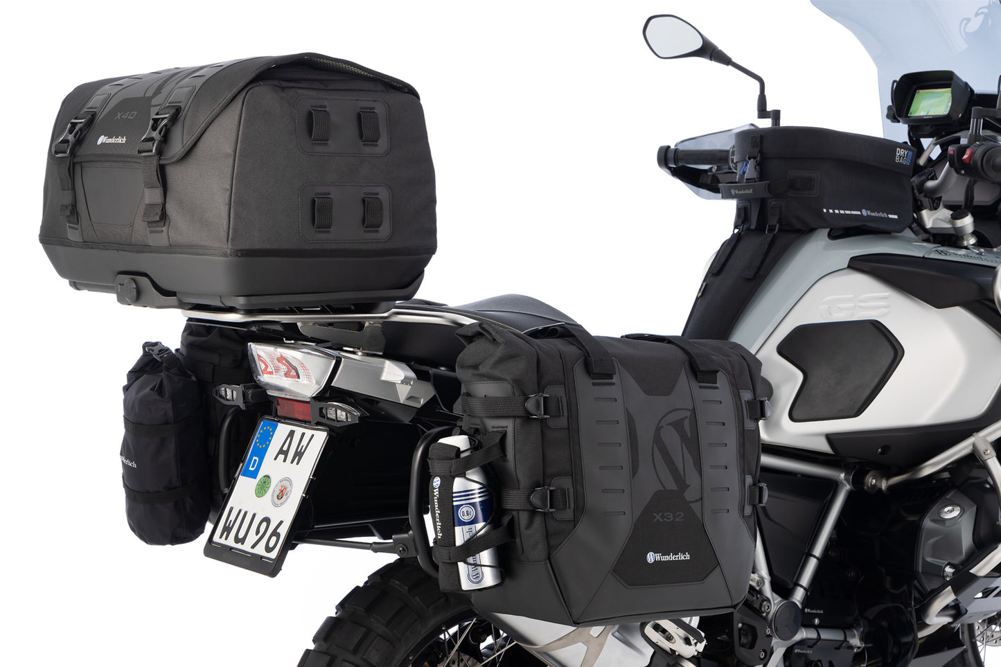 Luggage carrier X-RACK light R 1250 GS / 1200 GS LC / Adventure - black