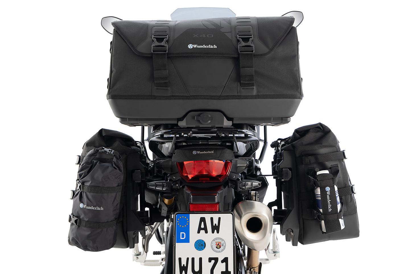 Side carrier X-RACK light - black