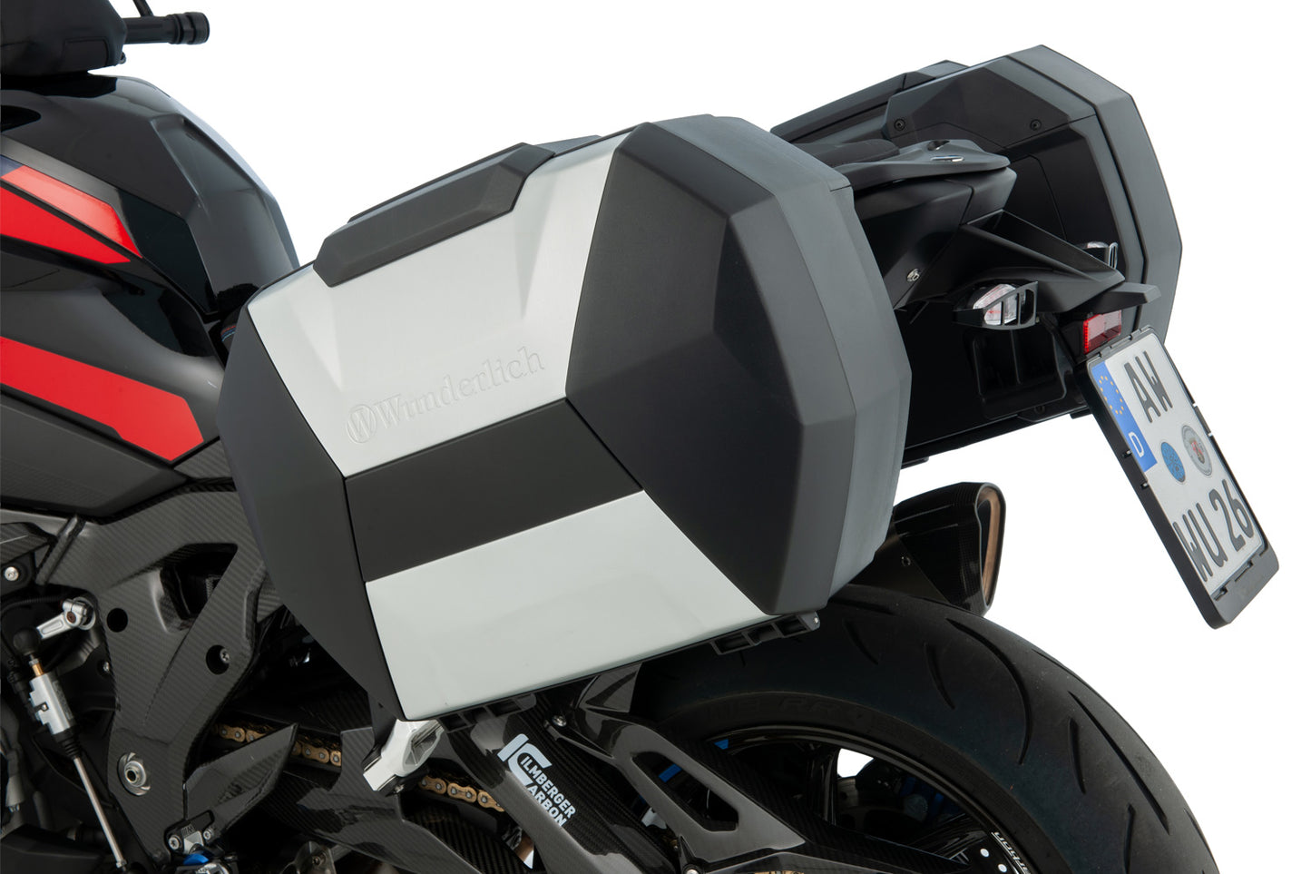 Luggage system Vario case X-CASE with X-RACK light M 1000 XR - Set - black-silver