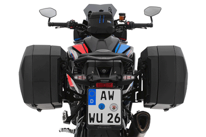 Luggage system Vario case X-CASE with X-RACK light M 1000 XR - Set - black-silver