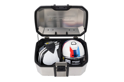 X-CASE X55 Top Case with Standard Lock - silver