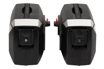 Hepco&Becker side case for C-Bow carrier - Set - black-silver