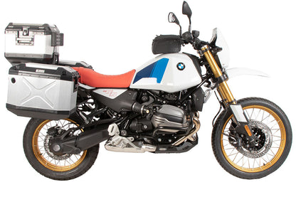 Pannier Rack Set incl. Xplorer Cases Hepco&Becker R 12 G/S - silver