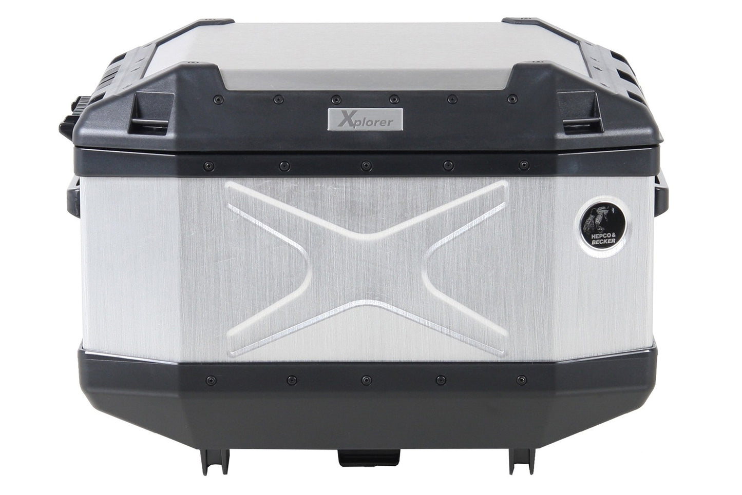 Hepco&Becker XPLORER Topcase - 45 Litres - silver