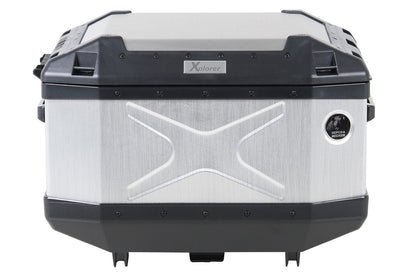 Hepco&Becker XPLORER Topcase - 45 Litres - silver